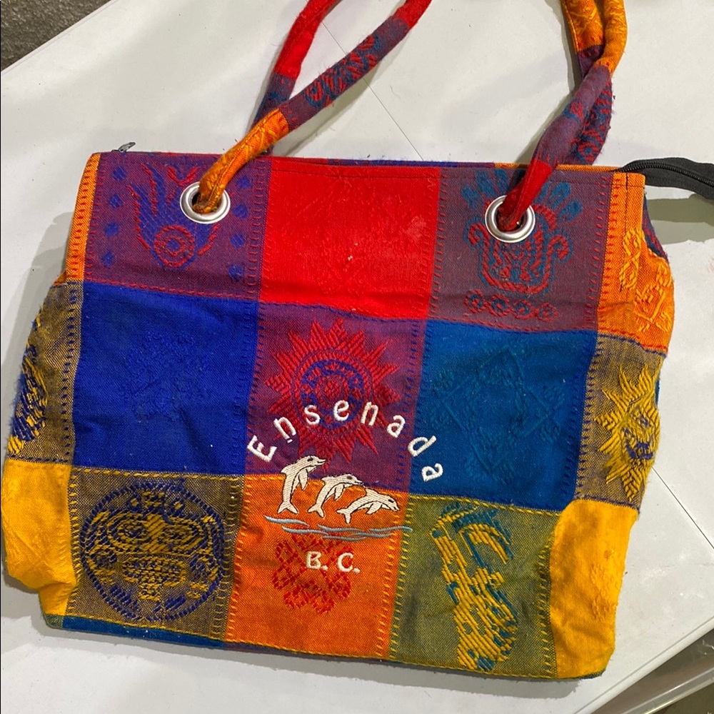 Colorful Ensenada Tote Bag